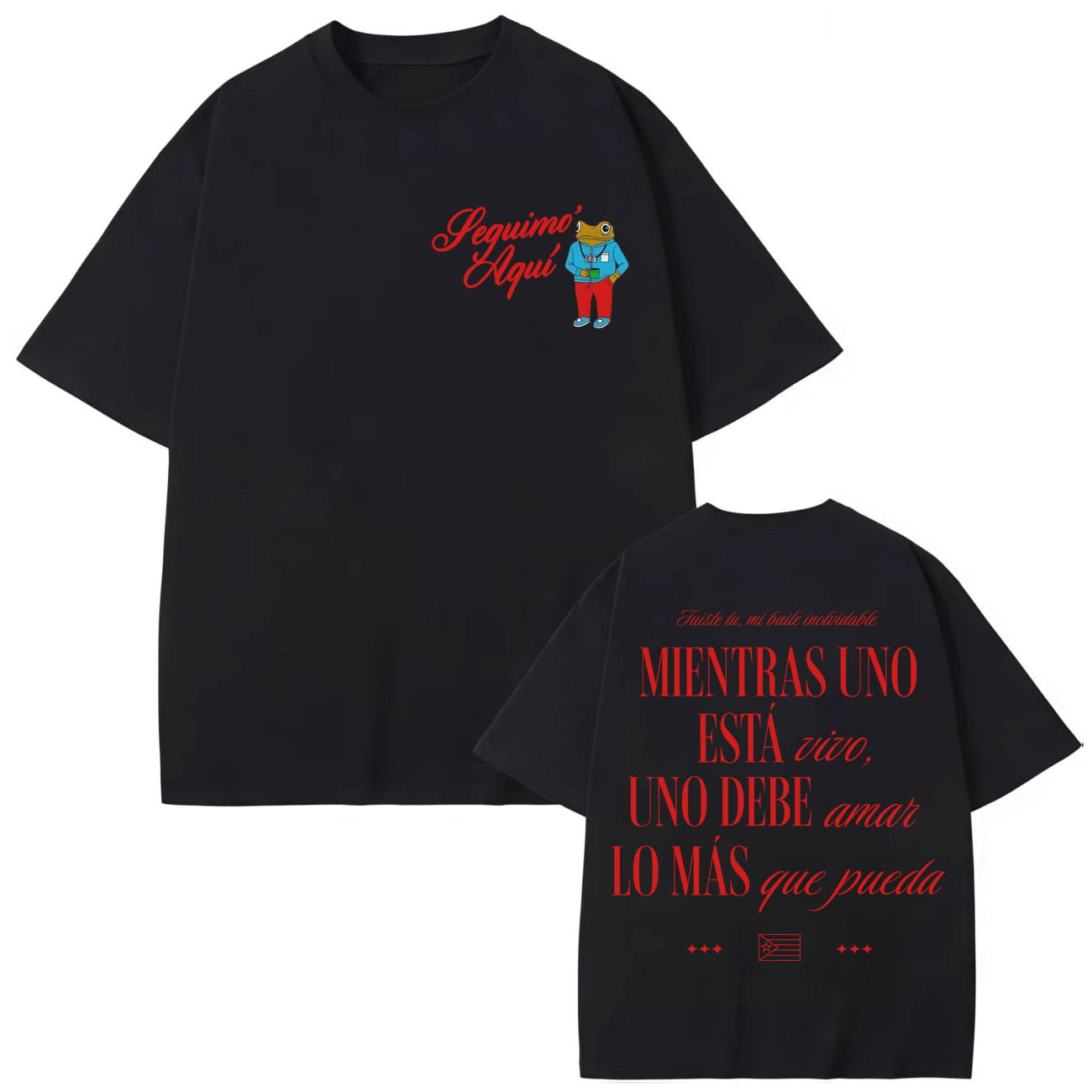 Rapper Bad Bunny Merch T-shirt Fashion Hip Hop Pop Music Short Sleeve T-shirts Men Women Casual Loose Cotton T Shirts Streetwear