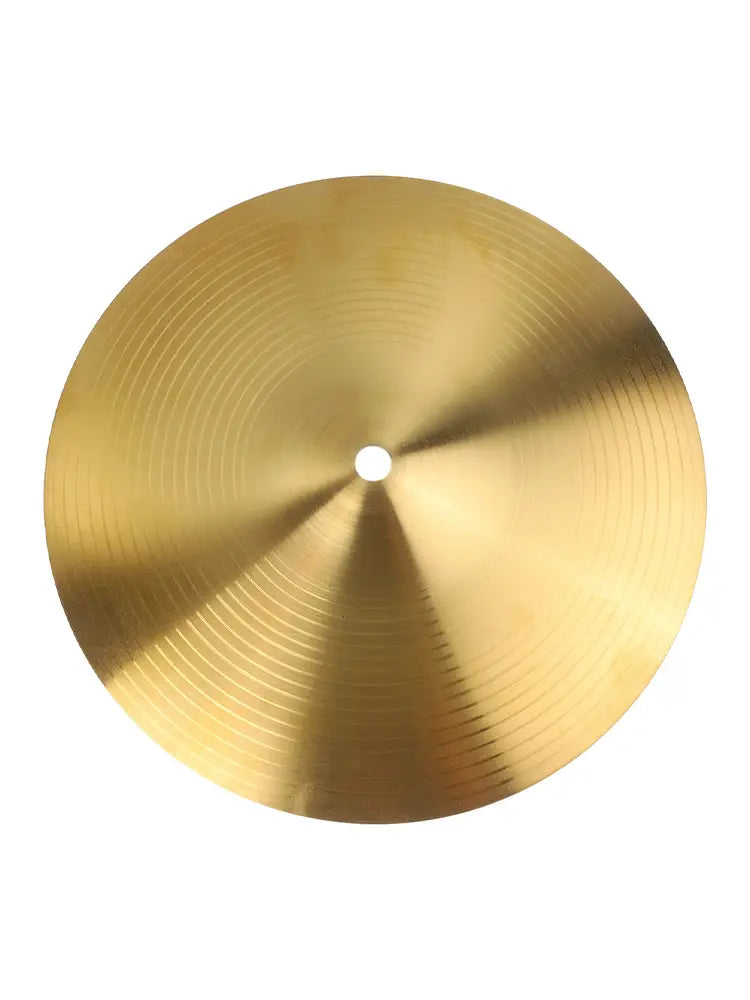 8 10 Inch Drum Brass Cymbals Percussion Splash Crash Hi-Hat For Jazz Drum Crash Cymbal Musical Instrument Parts Drum Cymbal