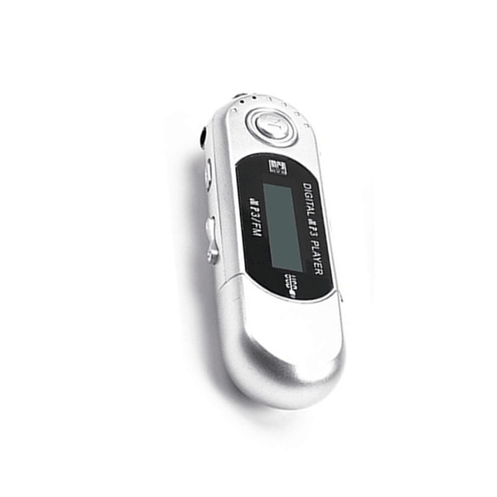 Mini MP3 Player USB 2.0 Small Flash Drive Multilanguage LCD Music Player with 3.5mm Audio Jack Automatic Shutdown High Quality