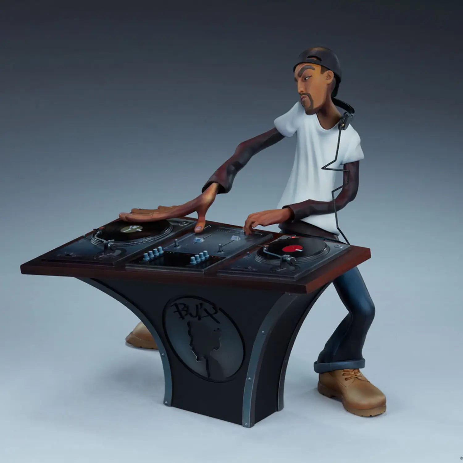 New Hip Hop Elements Sculpture The Elements Of HipHop Artist Statue DJ Break Dance Shape Resin Desktop Ornament Gift