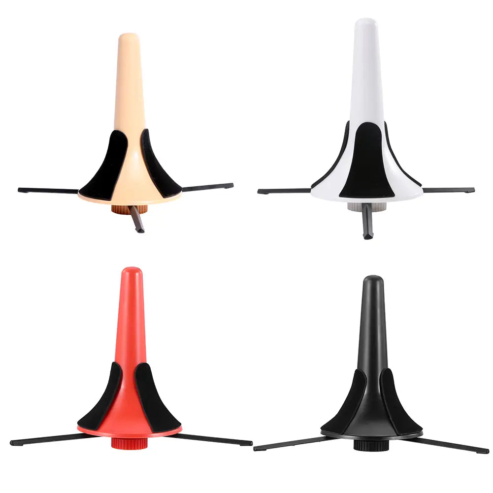 New Trumpet Stand Portable Trumpet Holder Foldable Tripod Metal Brass Leg Musical Instrument Holder Wind Instrument Accessories