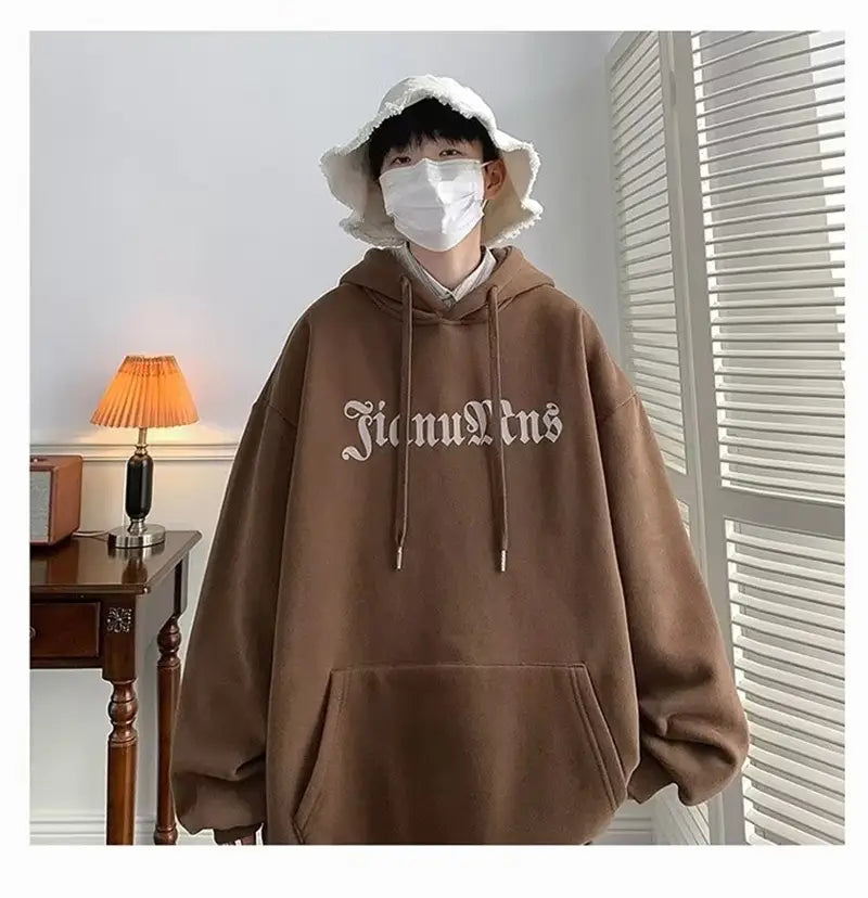 2026 New Hip Hop Graphic Hoodies For Men Harajuku Goth Fashion Fleece Pullover Hoody Y2K Vintage Streetwear Hooded Sweatshirts