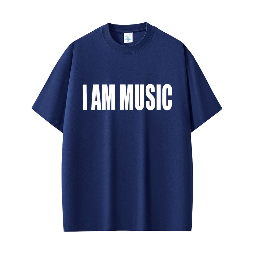 Rapper Playboi Carti I AM MUSIC Same Style Logo T-shirt Men Fashion Rap Opium Merch T Shirts Men’s Hip Hop Oversized T-shirts