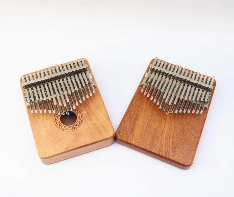 Solid Wood Kalimba 34 Keys Professional Kalimbas Box-Type Thumb Piano Adults Children Mahogany Keyboard Musical Instrument