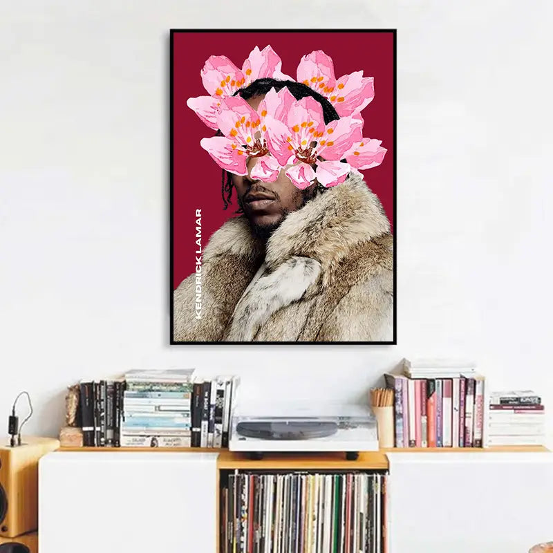 Hip Hop Rapper Kendrick Lamar GNX New Music Album Anime Poster Canvas Painting Wall Art Pictures Home Decor Fans Gift