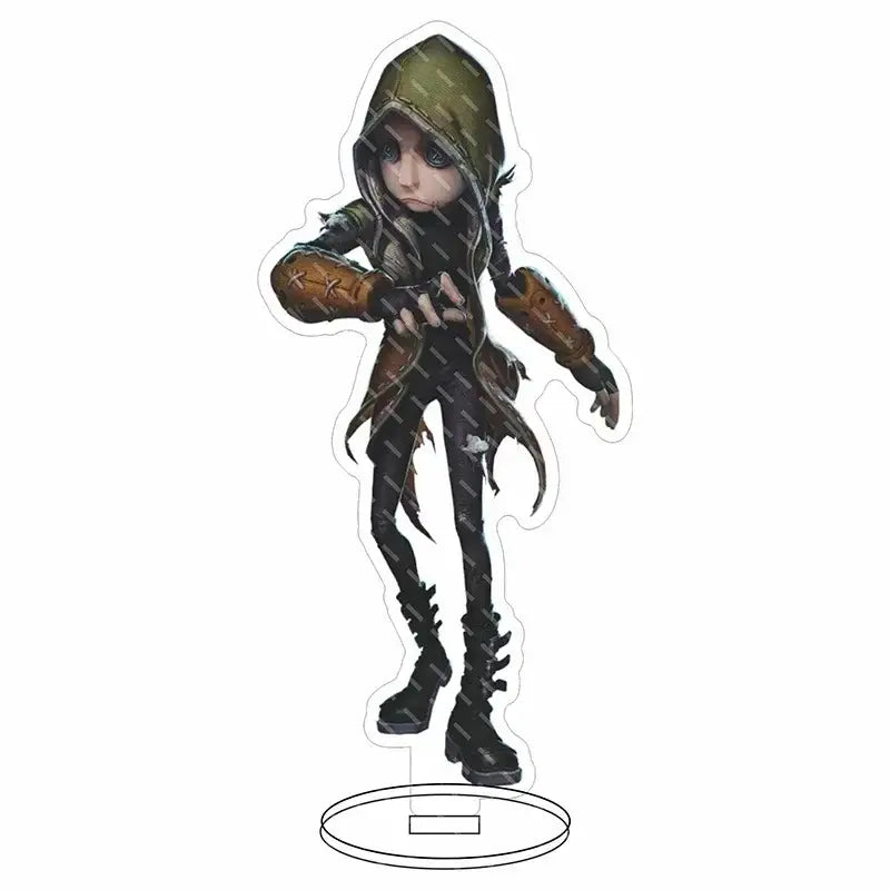 Hip Hop Anime Identity V DIY Stand Acrylic Game Figure Lucky Guy Reznik Emma Woods Helena Adams Model Plate Desk Decor Toy Doll