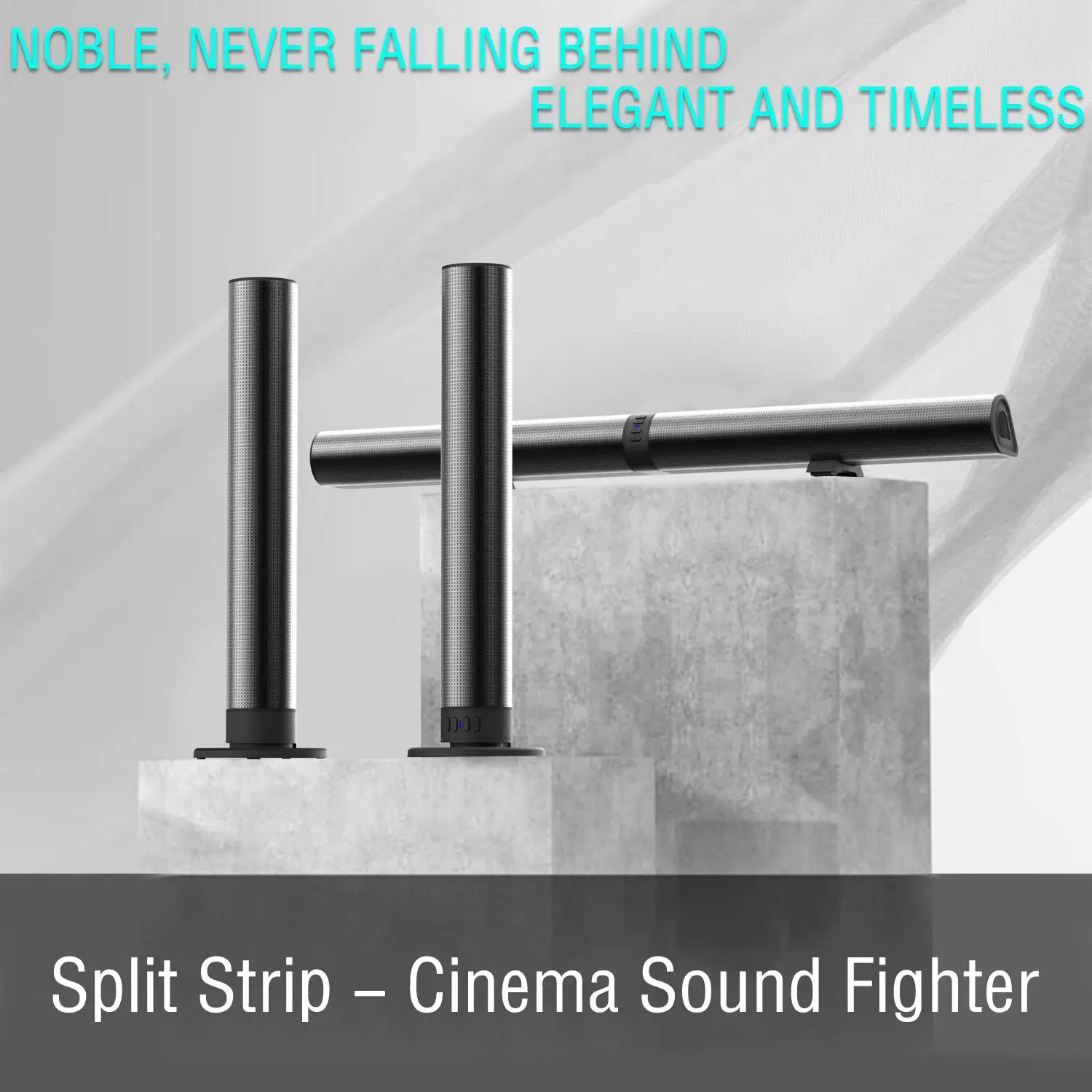 FM Soundbar TV Bluetooth Speakers HDMI/AUX/BT/OPT Connections Soundbars with 2-in-1 Detachable Home Cinema Shengba Sound System