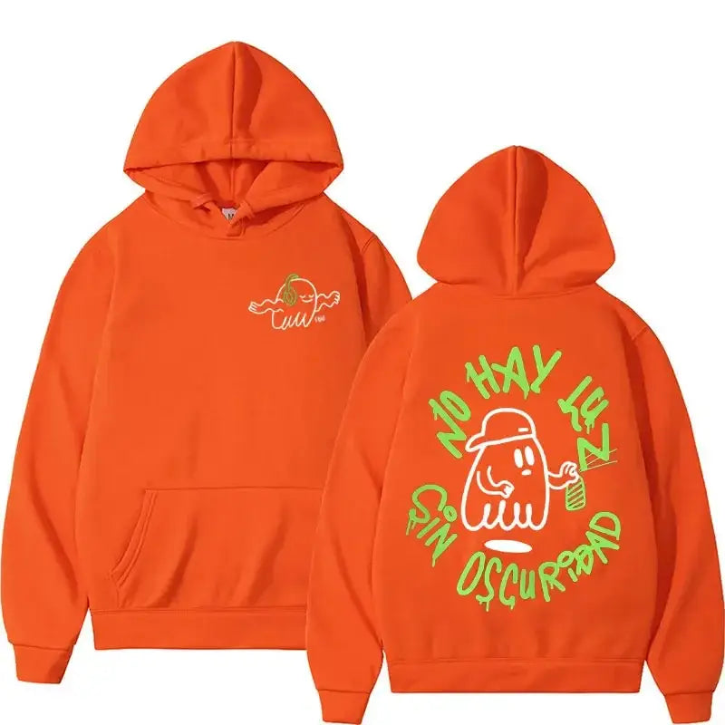 Rapper Feid Ferxxo Mor No Le TemasLa Trendy Graphic Hoodie Hip Hop Pullover Tops Man Sweatshirt Loose Classic Simple Long Sleeve