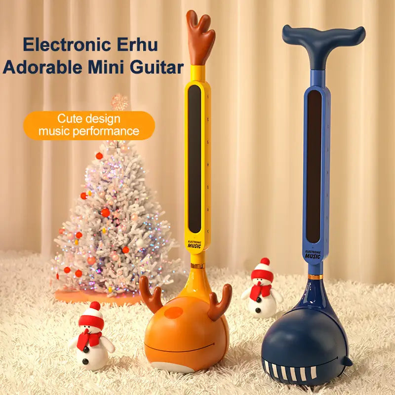 Otamatone Japanese Electronic Musical Instrument USB Charging Music Synthesizer Tadpole Kawaii Educational Gift For Kids Adult