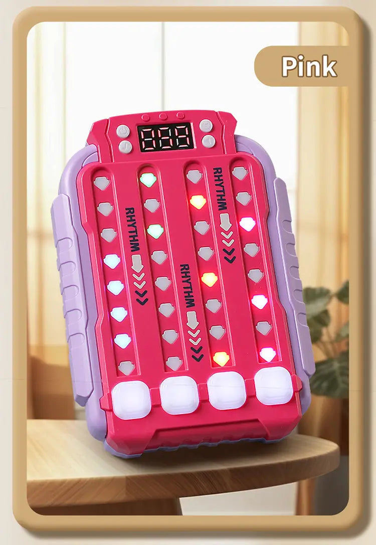Music Rhythm Press Puzzle Toy Decompression Concentration Training Game Safe Fidget Toy for Kids Boys Girls Birthday Gift