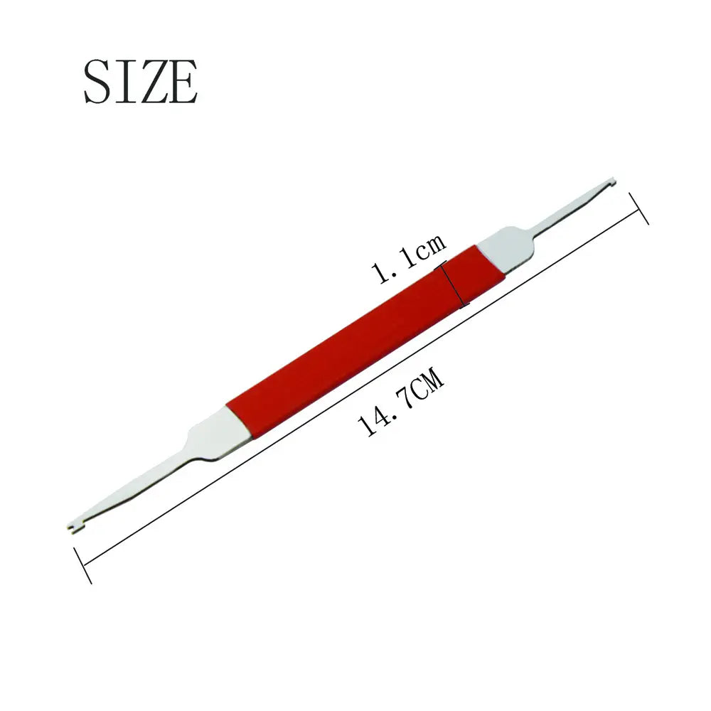 Saxophone Needle Spring Hook Woodwind Musical Instrument Accessories Double Hooks Design Repair Tool for Clarinet Oboe Sax Flute