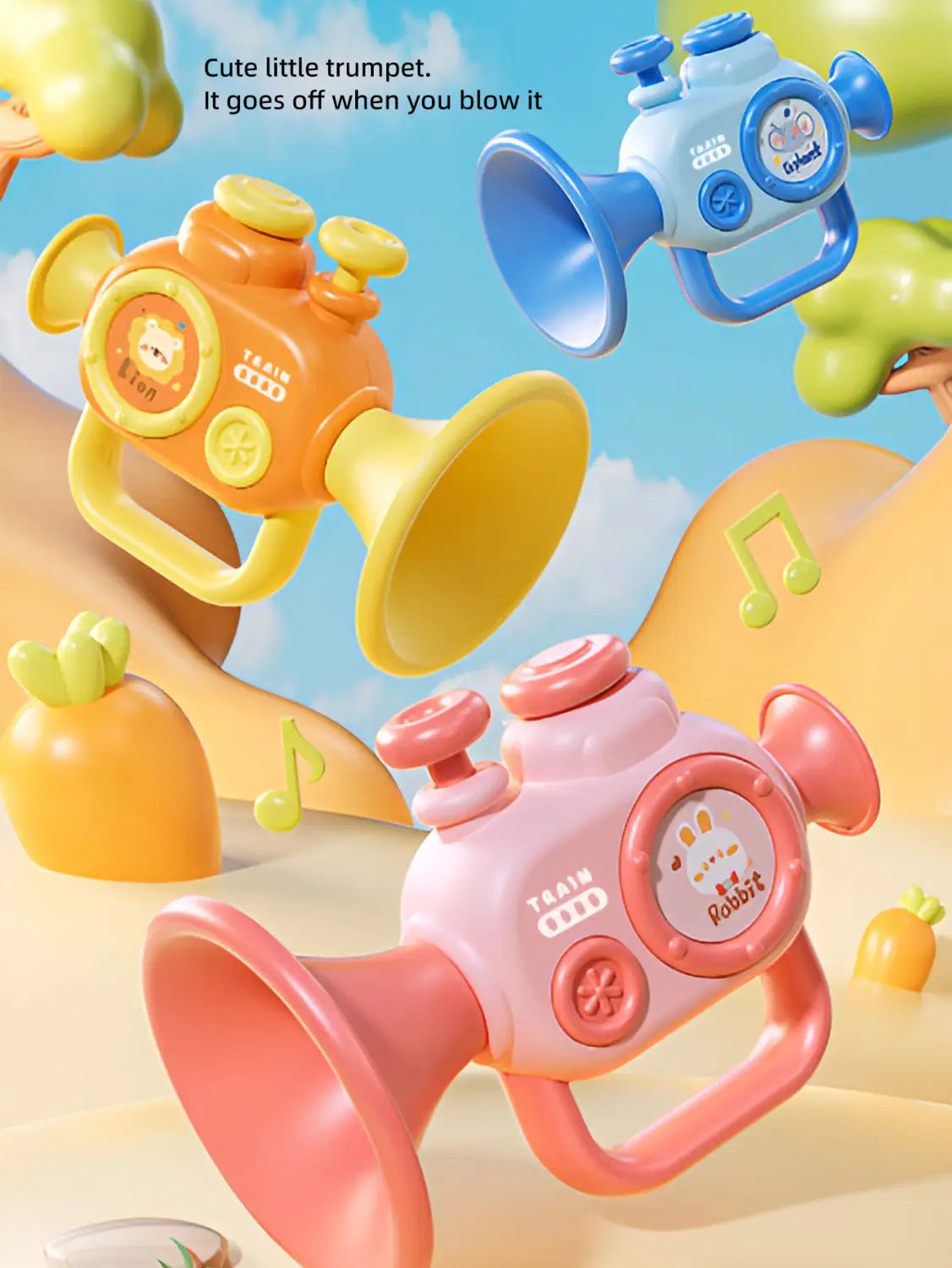 Baby trumpet toys can play Musical Instruments early education education