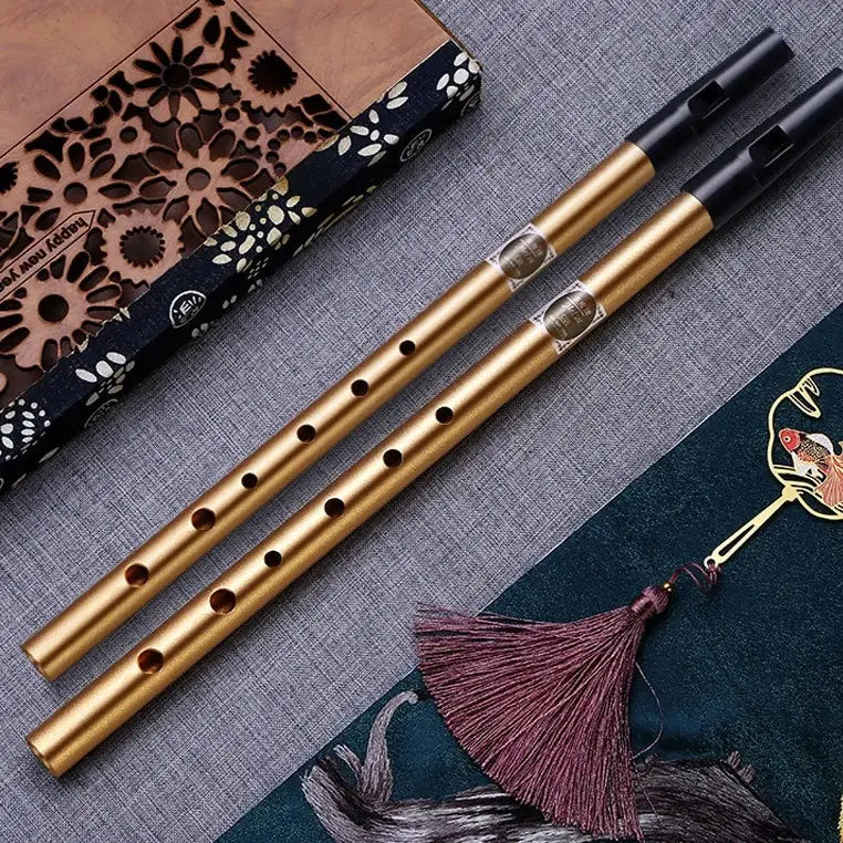 6 Hole Flute C/D Key Irish Whistle Ireland Tin Penny Whistle Metal Flute Instrument Wind Musical Beginners Accessories