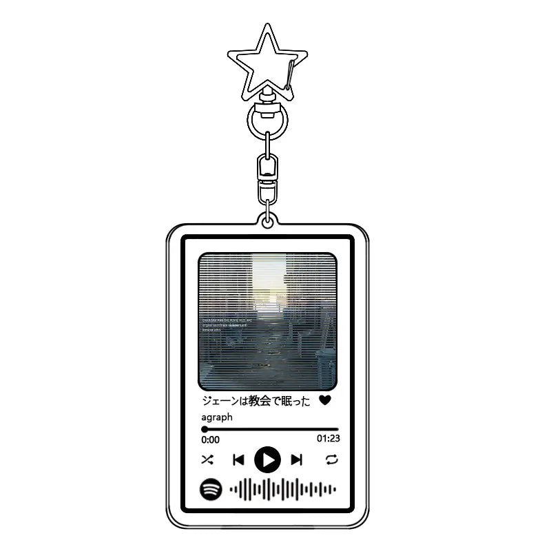 Reze Japan Popular Music Acrylic Keychain Anime Cartoon Girl Pendant Decor Bag Student Exquisite Keyring Accessories Gift