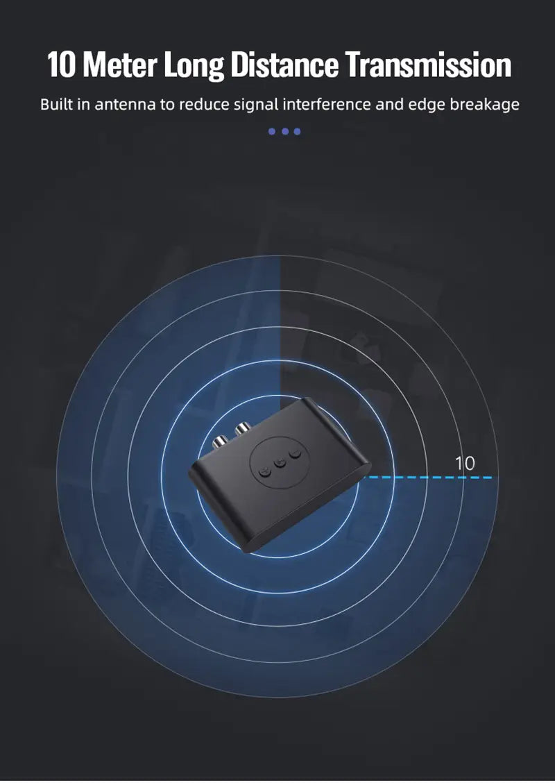 Bluetooth 5.2 Audio Receiver NFC U Disk 3.5mm AUX RCA USB Stereo Music Wireless Adapter With Mic For Car Kit Speaker Amplifier