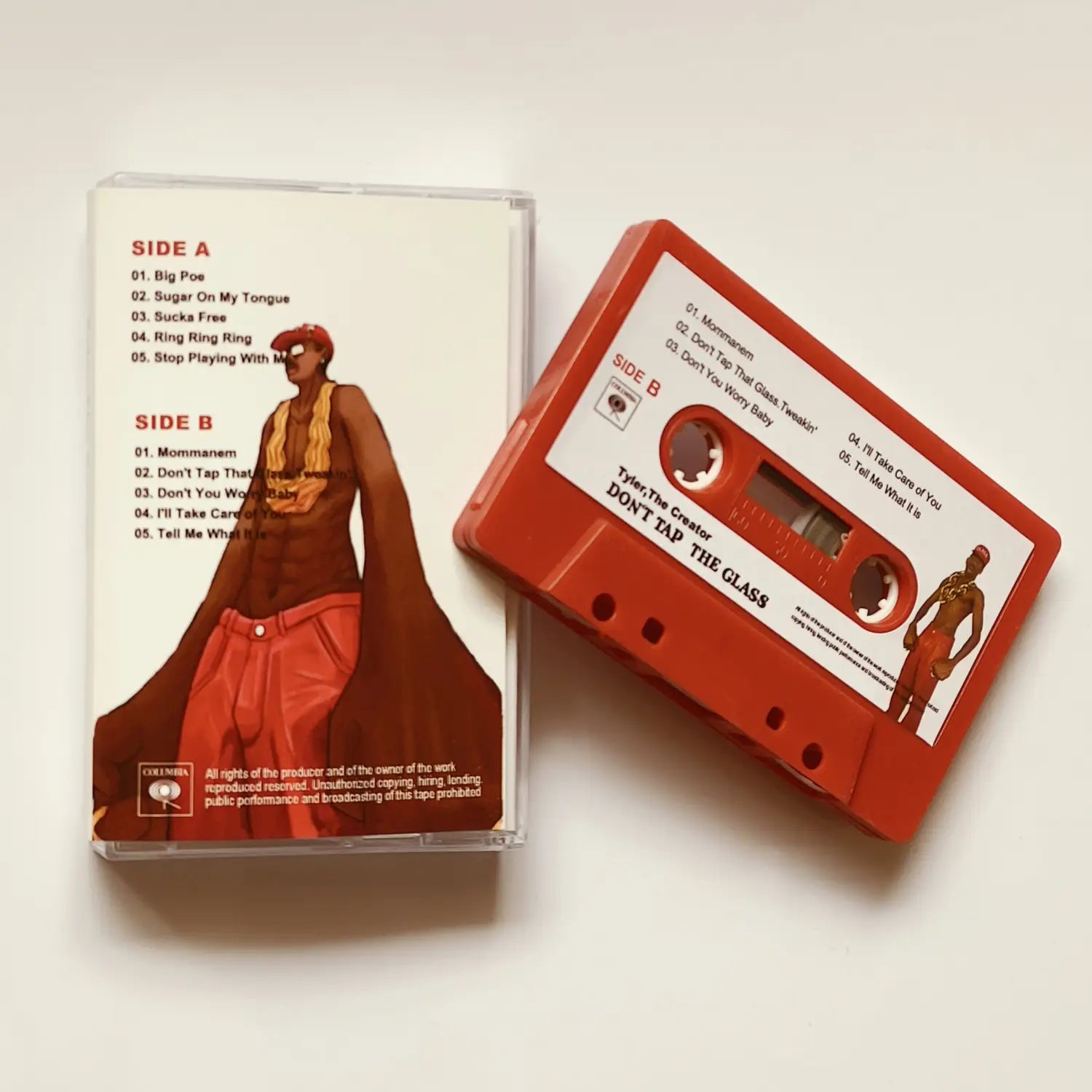 Hip Hop Tyler The Creator Music Tape Don’t Tap The Glass Album Big Poe Cassettes Cosplay Recorder Walkman Car Soundtracks Box