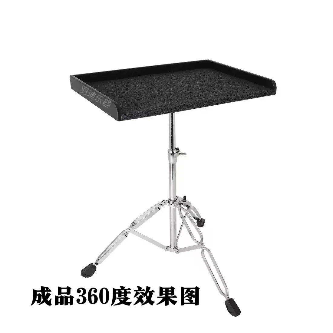 Drum kit paddle tray percussion wooden tray with stand paddle table drum sticks keyboard table