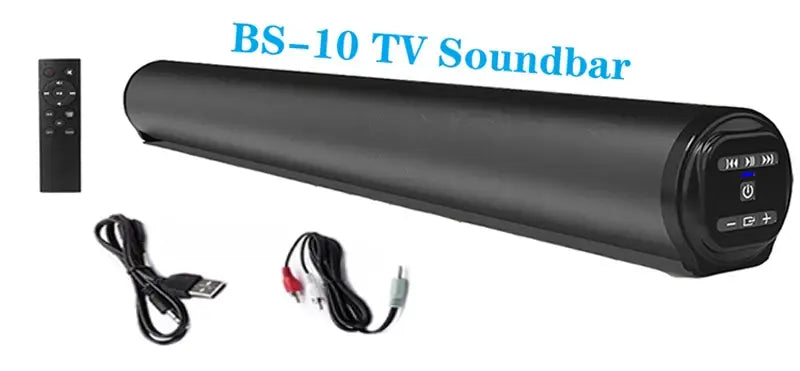 Super Powerful Sound Bar Portable Wireless Bluetooth Speaker Surround Stereo Home TV Sound Box Subwoofer FM Radio caixa de som