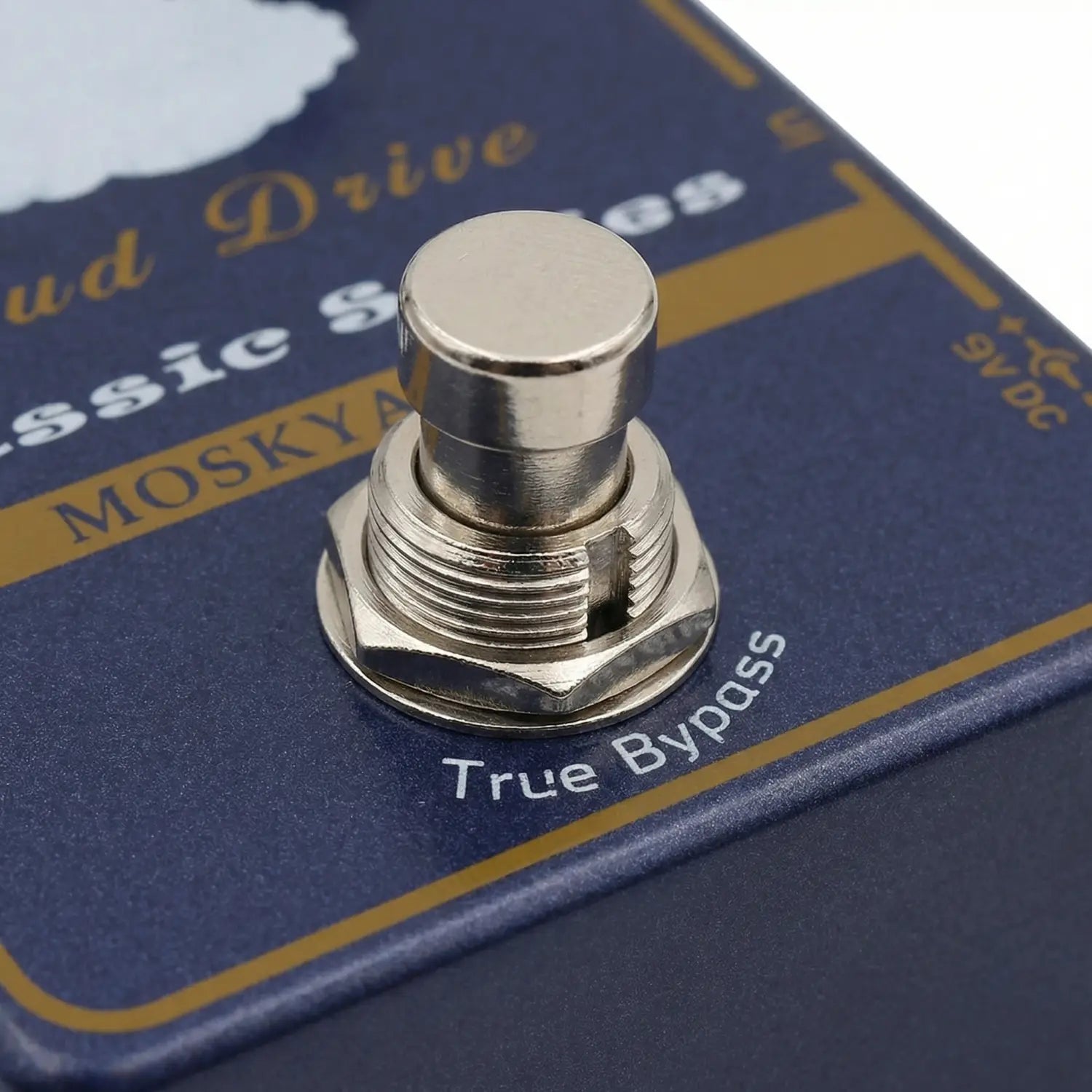 Moskyaudio Cloud Drive Classic Clean Overdrive Guitar Effect Pedal with Flexible Dual Band EQ Pre/Post Control for Guitar