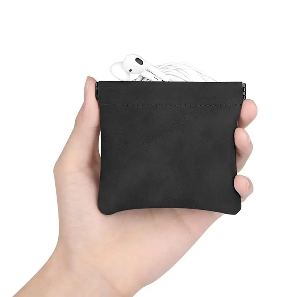 Mini Earphone Storage Bag U Disk SD Card Data Cable Organizer Pocket Waterproof Dustproof Coin Key Bag Headphone Accessories