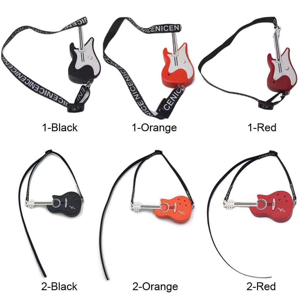15/20cm Doll Musical Instruments Gift Scene Model Multicolor Miniature Electric Guitar Photo Props Accessories Mini Guitar Model