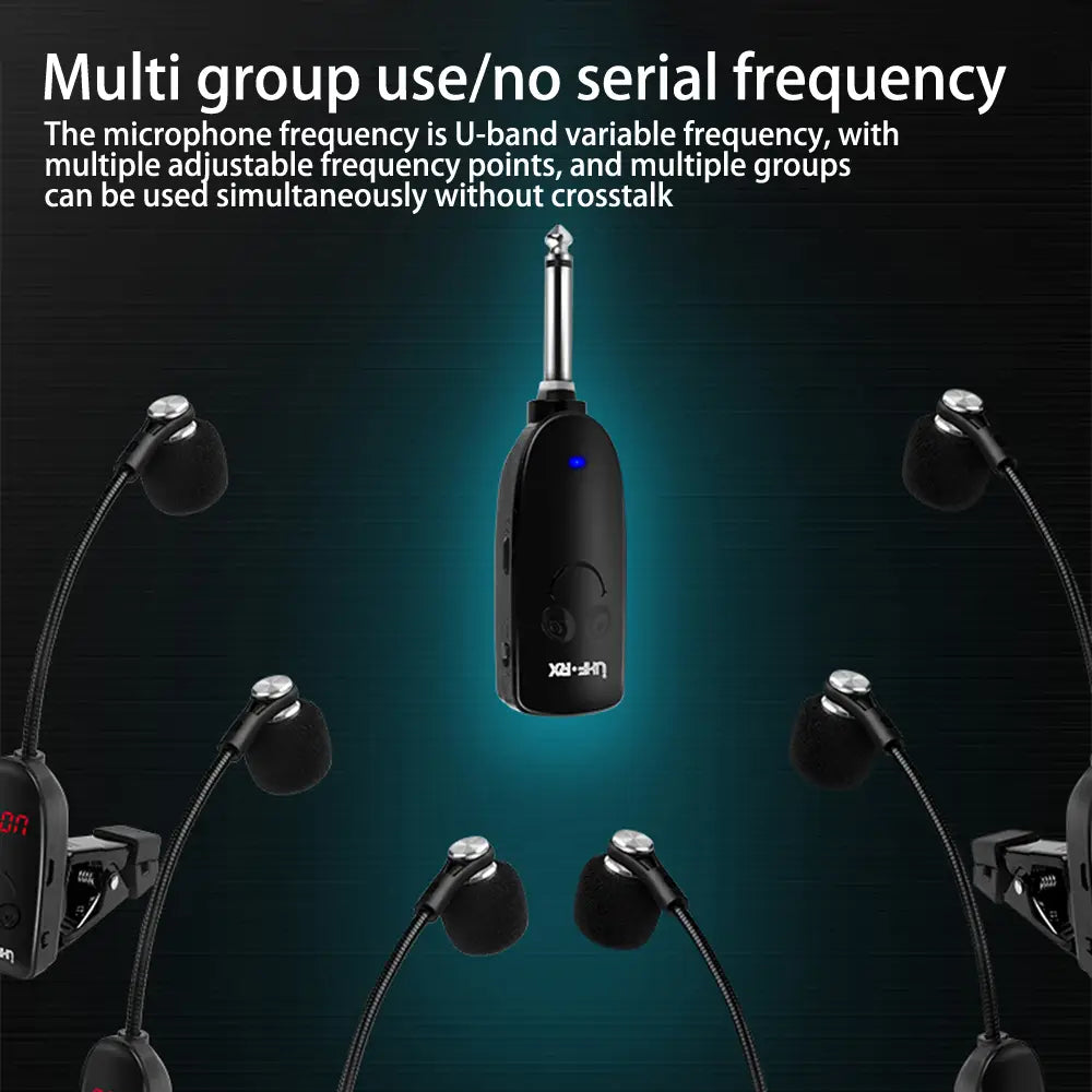 Sax Trumpet Trombone Special Wireless Microphone Instrument Pickup Amplifier Professional Recording Performance Outdoor Performa