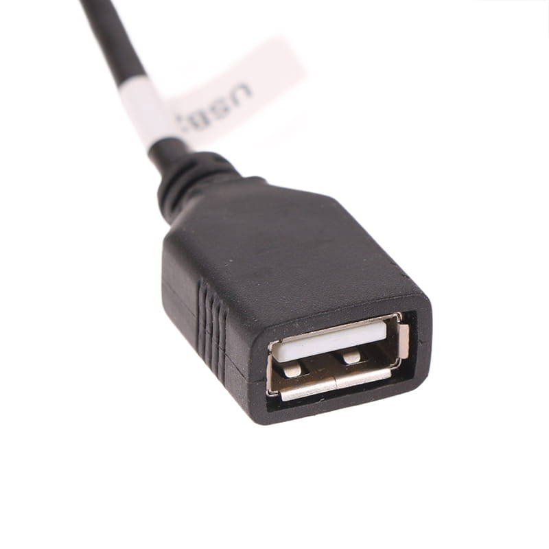 Multimedia Car Player Wire Harness Plug Connector 6 Pin Dual USB Interface Cable Adapter For Android Radio Navigation