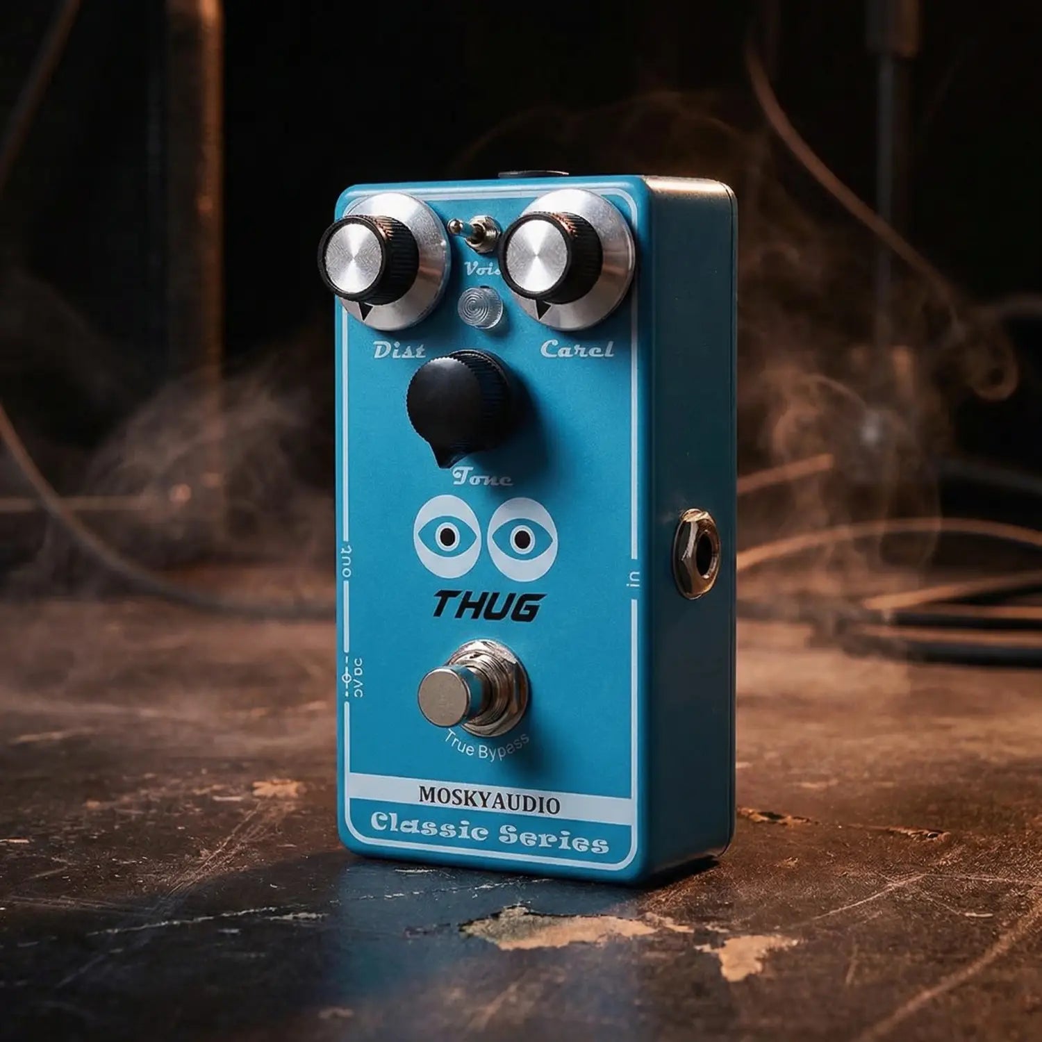 Mosky THUG High Gain Classic Distortion Pedal with 3 Tone Modes Distortion Level & Tone Adjustment True Bypass Guitar Pedal