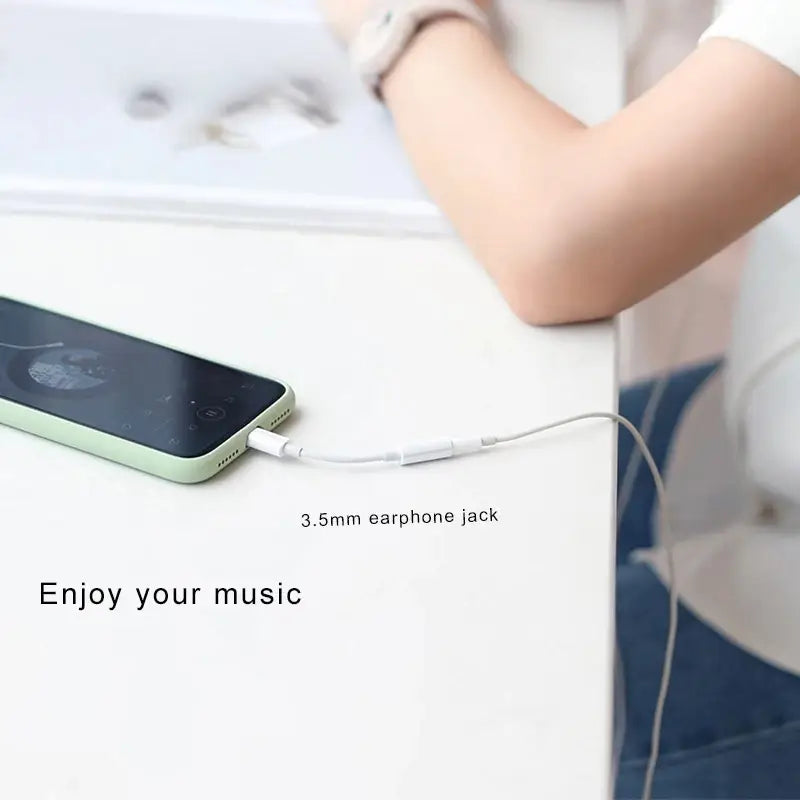 for Lighting Headphone Adapter for iPhone 11 12 13 14 Pro Max 12Mini SE 2020 XS XR X 8 7 + IOS To 3.5 Mm Jack AUX Audio Cable