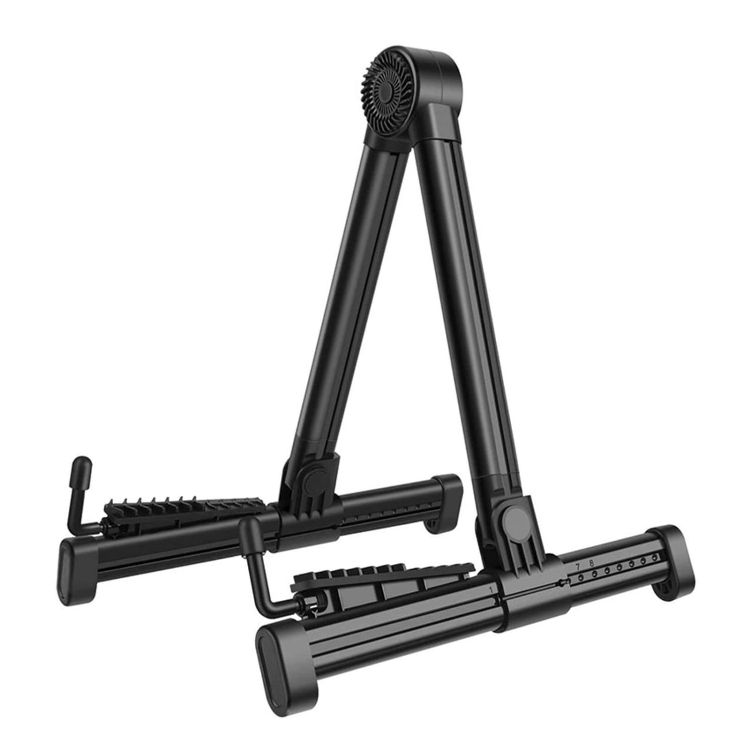 Universal Electric Guitar Stand Folding Retractable Folding Instrument Stand for Acoustic Guitar Ukulele Electric Guitar Banjo
