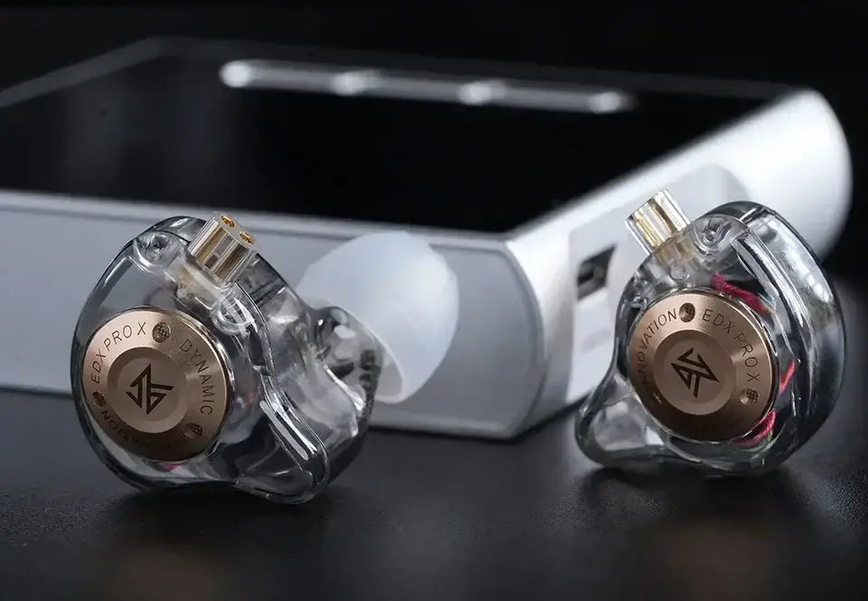KZ EDX PRO X Dynamic Drive Earphones HIFI Bass Earbud DJ Music Cancelling Sport Headsets 2PIN Cable KZ ZSTX ZSNPRO X ZS10PRO ZVX