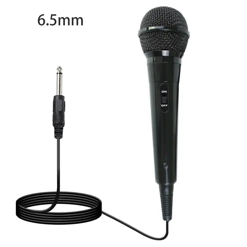 KDES A58 Wired Dynamic Microphone Trolley Multi purpose Wired Microphone Karaoke For Conference Karaoke KTV Singing Performance
