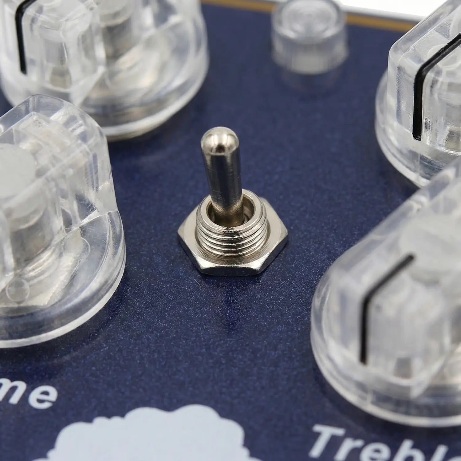 Moskyaudio Cloud Drive Classic Clean Overdrive Guitar Effect Pedal with Flexible Dual Band EQ Pre/Post Control for Guitar