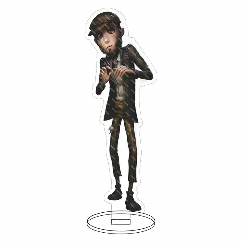 Hip Hop Anime Identity V DIY Stand Acrylic Game Figure Lucky Guy Reznik Emma Woods Helena Adams Model Plate Desk Decor Toy Doll