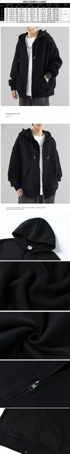 Hip Hop Années 90 Wu Clan T-tangs Graphics Hoodie Men Women’s punk Zip Up Jacket Long sleeve Fleece gothic Coat Loose streetwear