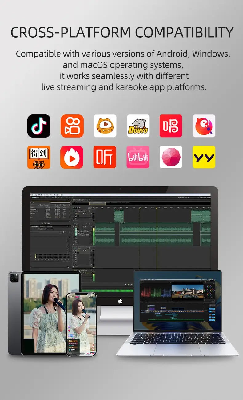 Original Takstar MX3 Mixer Webcast Sound Card Mixing Console Podcast Studio For Karaoke Webcast Recording Live Streaming Guitar