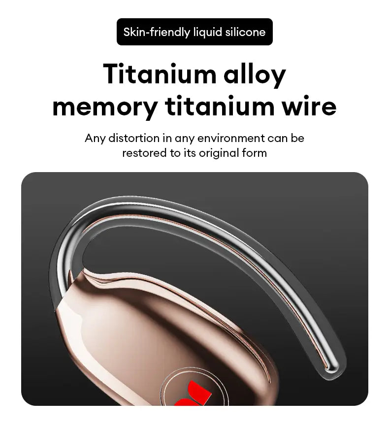 Choice Monster MQO22 New OWS Bluetooth 5.4 Headphones HIFI Sound Quality Stereo Music Gaming Headset Waterproof Sports Earbuds