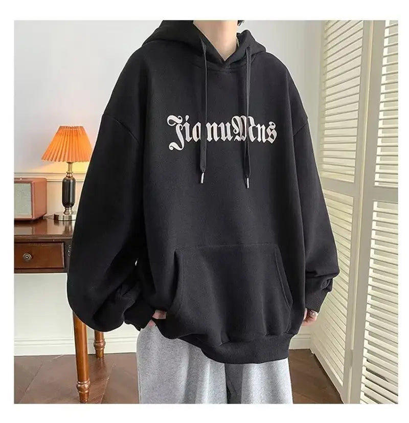 2026 New Hip Hop Graphic Hoodies For Men Harajuku Goth Fashion Fleece Pullover Hoody Y2K Vintage Streetwear Hooded Sweatshirts