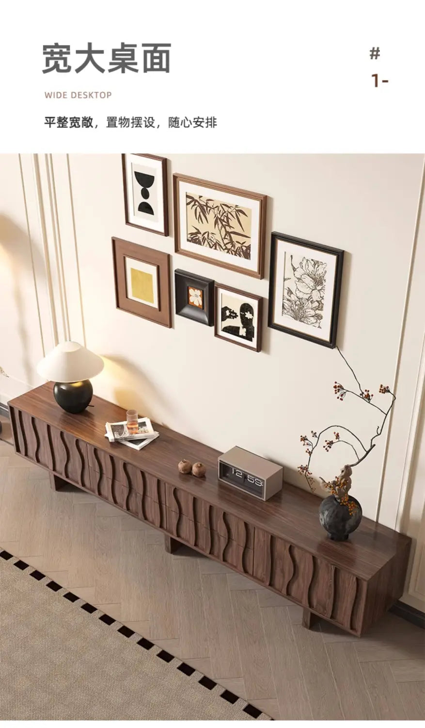 Vesa Floor Aesthetic Tv Stand Vintage Living Room Entertainment Console Tv Stands Monitor Stand Modern High End House Furniture