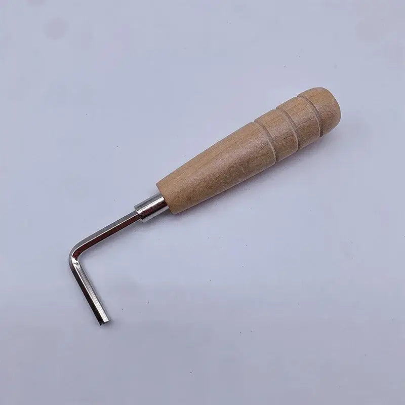 Guitar Wrench Hexagon Adjusting Rod Solid Wood Handle Guitar Fingerboard Pitch Adjustment Tool Musical Instrument Accessories1PC