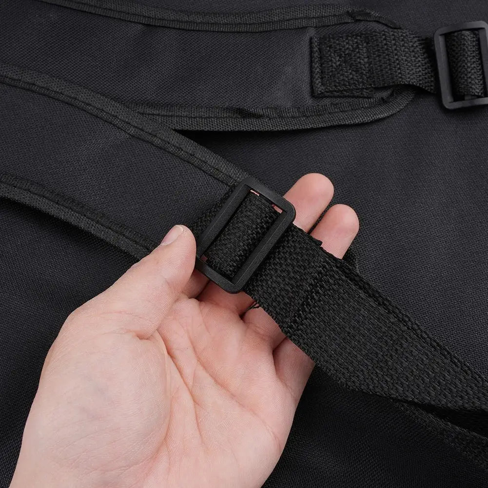 41 Inch Acoustic Guitar Bag Waterproof Rip-stop Oxford Nylon Double Straps Padded Black Guitar Case Gig Backpack Musical Instrum