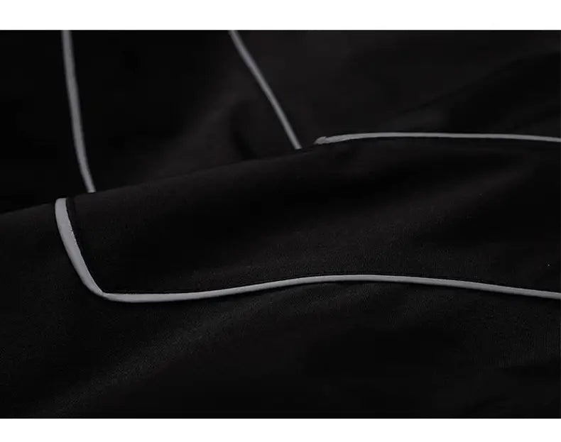Reflective Striped Jacket Windbreaker Coat 2024 Men Hip Hop Streetwear Zipper Up Jacket Harajuku Thin Coats Sports Black Blue