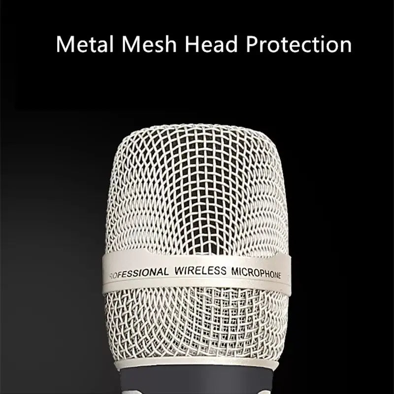 Wireless Karaoke Microphone Dynamic UHF Home Studio Recording for Computer Audio Professional DJ Conference Mic Recharge 2023
