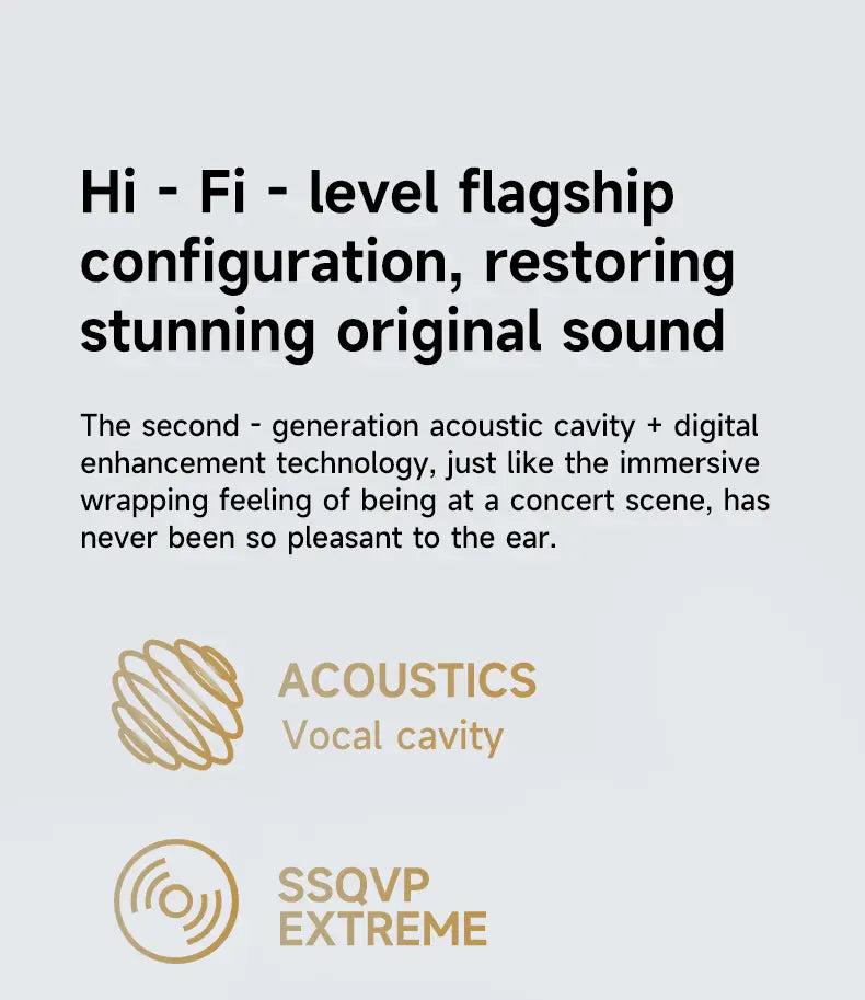 NEW Clip-on Type C&3.5mm Wired Control Headphone 9D Surround Sound Earbuds Sports Headsets ENC Earphones With HD Mic For Samsung