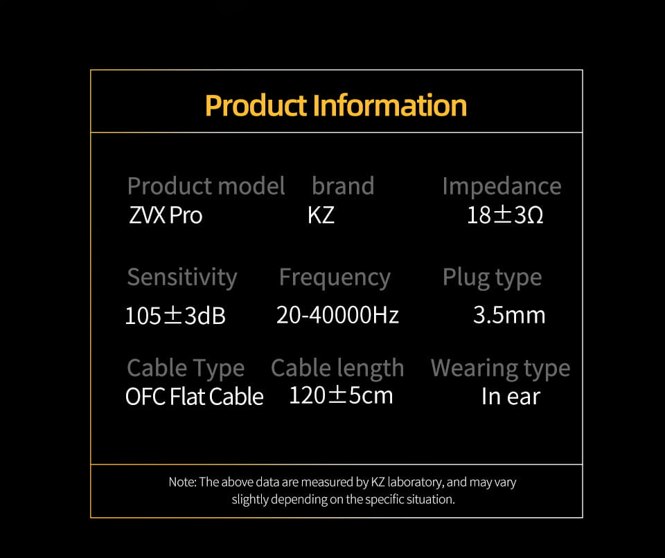 KZ ZVX PRO Dynamic In Ear Earphones HIFI Bass Earbuds Metal Monitor Headphones Sport Noise Cancelling Music Headsets