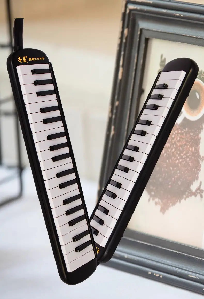 Professional Melodica 37 Keys Children’s Musical Keyboard Kids Mouth Organ Melody Mouth Piece Button Accordion Music Instruments