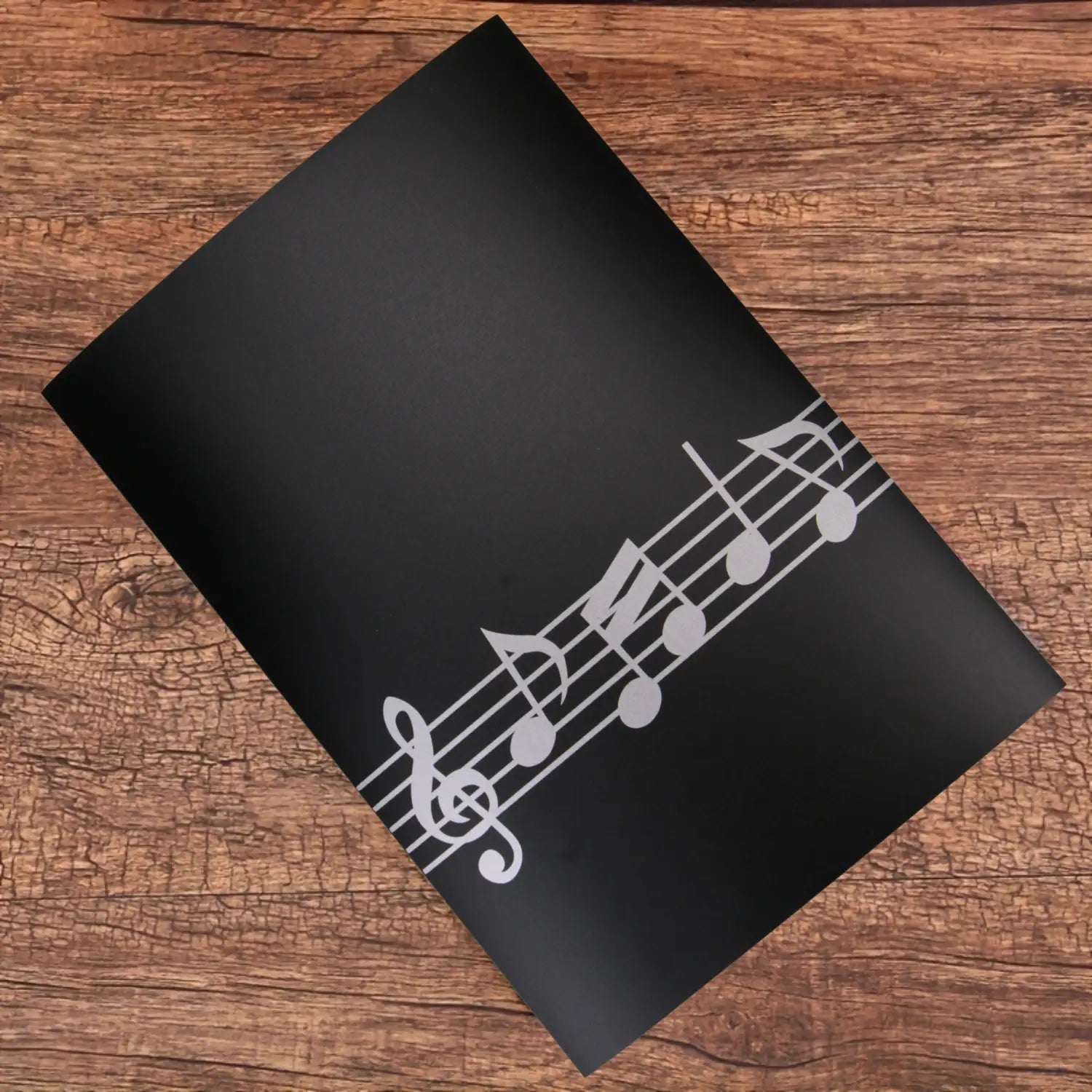 Premium Piano Sheet Music Clip A4 size tri-fold design six-page capacity durable and lightweight perfect for musicians