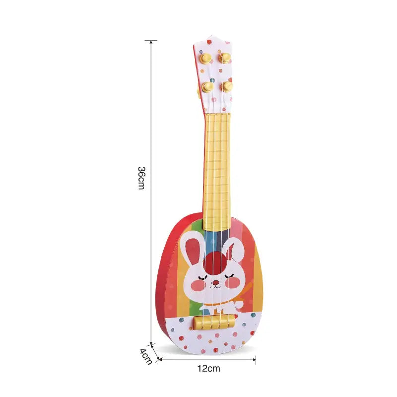 1pc 14-inch Children’s Ukulele Guitar Mini Guitar Children’s Musical Instrument Educational Toy Christmas&Thanksgiving Gifts