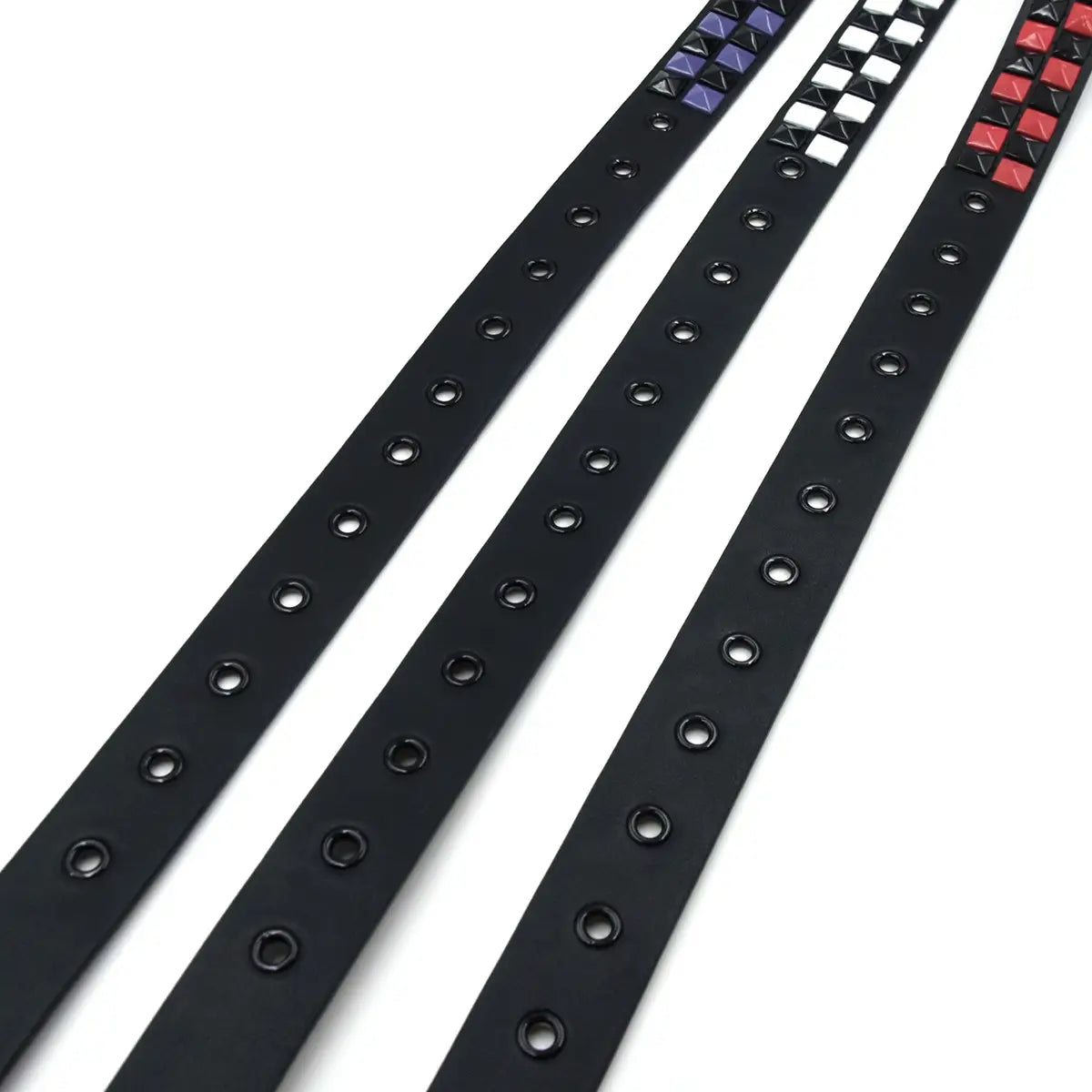 Purple Rivet Punk Women’s Belt Hip Hop Y2k Jeans Accessories Girdle Fashion Trend Pu Leather Pin Buckle Waistband Unisex