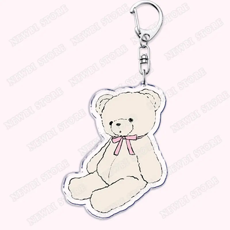 Aesthetic Coquette Pink Keychains for Womens Accessories Ribbon Hot Girl Book Club Bow Flowers Keyrings Friends Lovers Gifts
